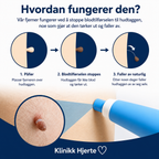 Hudflikfjerner for hjemmebruk – komplett sett for målrettet påføring