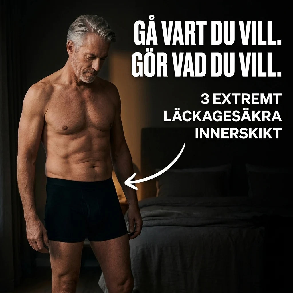 TryggBoxer™ Ekstremt Absorberende Boxershorts